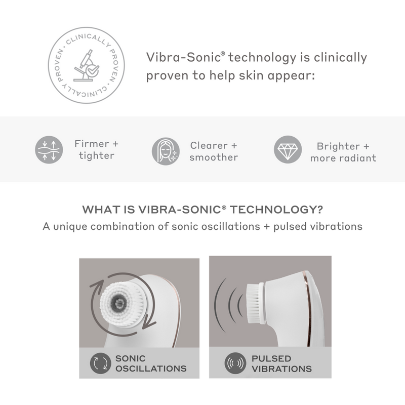 Clinically proven vibra sonic technology