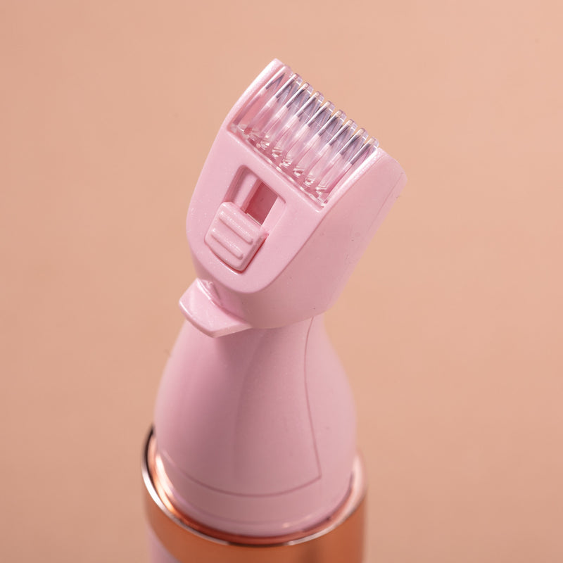 Magnitone FUZZOFF Pink Precision Trimmer for trimming bikini line
