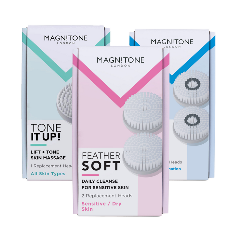Magnitone London Barefaced2 Replacement Brush Heads Mixed Bundle