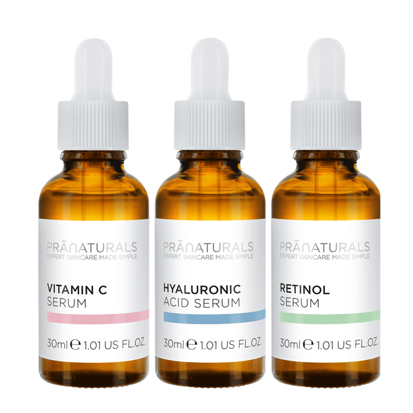 PraNaturals Skin Perfector Serum Trio