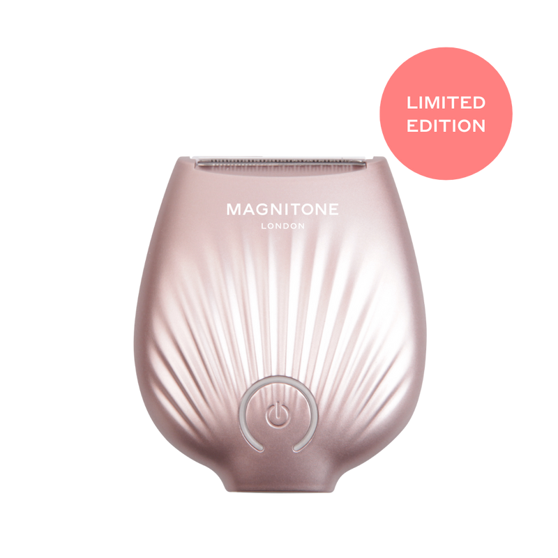 MAGNITONE Go Bare Mini Travel Lady Shaver Rose Gold Limited Edition - no background