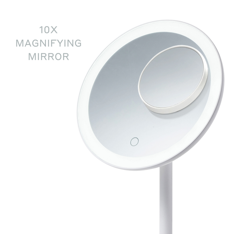 MAGNITONE LightUp LED Magnifying Makeup Mirror