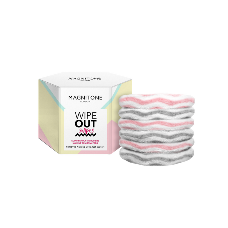 Magnitone WipeOut Swipes positioned outside of the box to the right 1 pack of 6