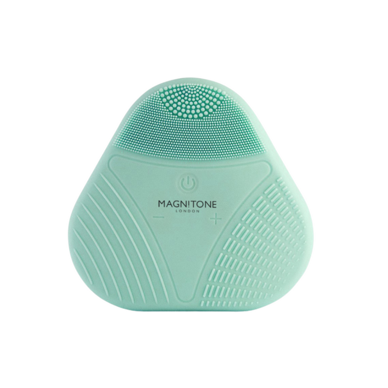 Magnitone London XOXO Micro Sonic Silicone Cleansing Brush Green