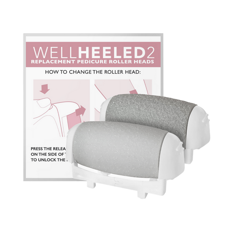 MAGNITONE Well Heeled 2 Replacement Rollers 2 pack with box | white back ground