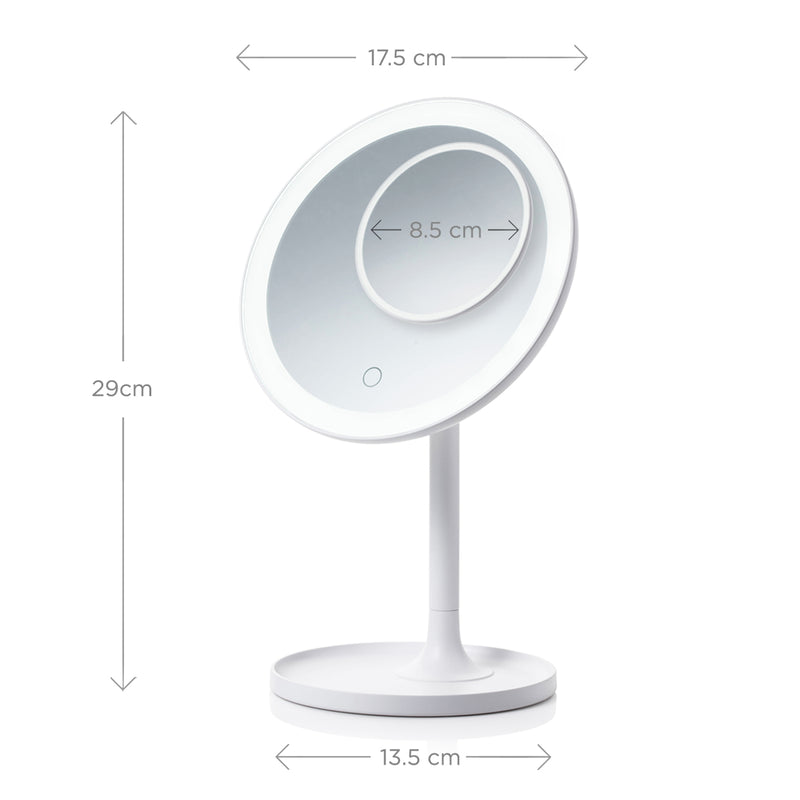 Light Up LED Desktop Makeup Mirror